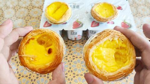 无敌小浓瓜吃大蛋挞视频,趣味横生美食之旅